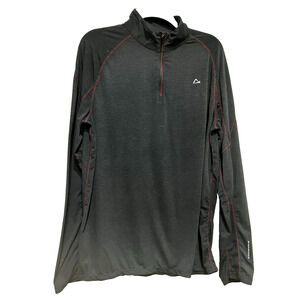 Paradox Merino Blend 1/4 Zip Dri-Release freshguard Black L Sweatshirt contrast